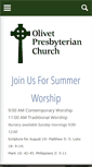 Mobile Screenshot of olivetpresbyterian.org